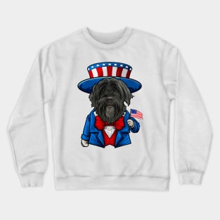 Fourth of July Portuguese Water Dog Crewneck Sweatshirt